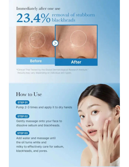 Medicube Zero Pore Blackhead Deep Cleansing Oil | Cleansing Oil