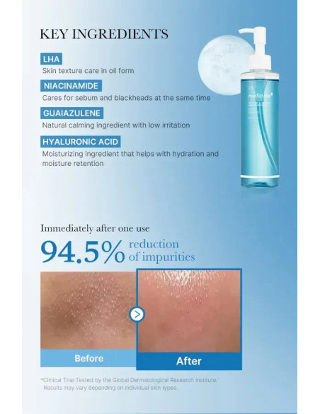 Medicube Zero Pore Blackhead Deep Cleansing Oil | Cleansing Oil