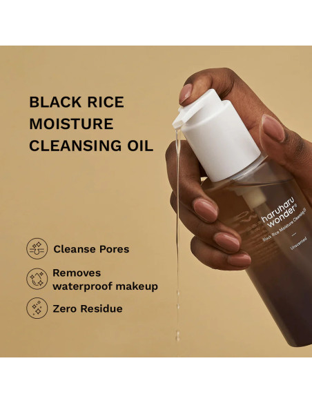 Haruharu WONDER Black Rice Cleansing Oil | Aceite Limpiador