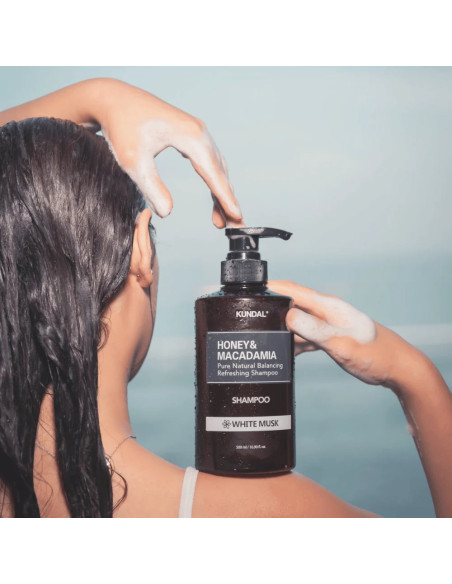 KUNDAL Nature Shampoo White Musk | Hidratación Suave