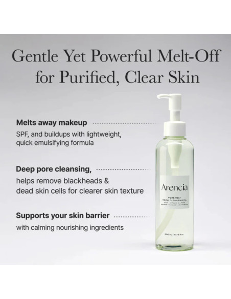 Arencia Cleansing Oil | Limpieza Profunda de Poros