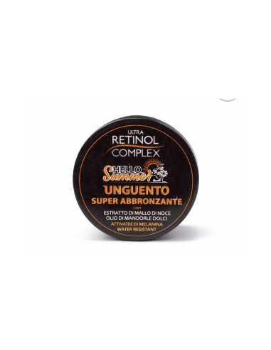 bronceador retinol complex