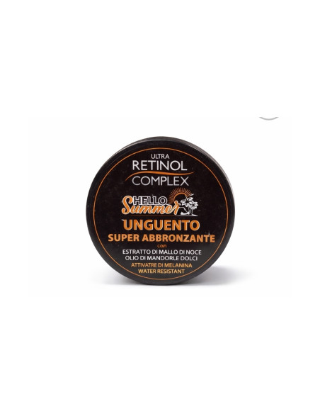bronceador retinol complex