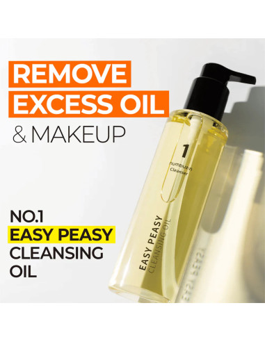 Numbuzin Cleansing Oil No.1 | Doble limpieza coreana