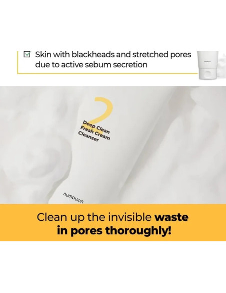 Numbuzin No.2 Cleanser | Limpieza profunda y confort