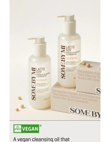 SOME BY MI Lactosoy Cleansing Oil | Doble limpieza coreana