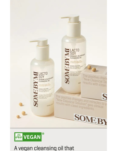 SOME BY MI Lactosoy Cleansing Oil | Doble limpieza coreana