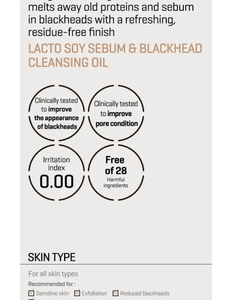 SOME BY MI Lactosoy Cleansing Oil | Doble limpieza coreana