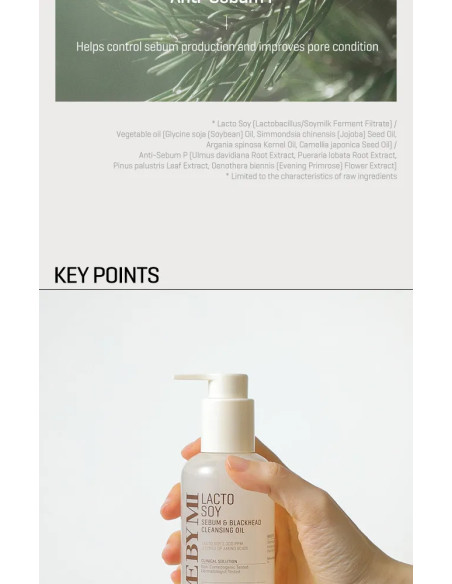 SOME BY MI Lactosoy Cleansing Oil | Doble limpieza coreana