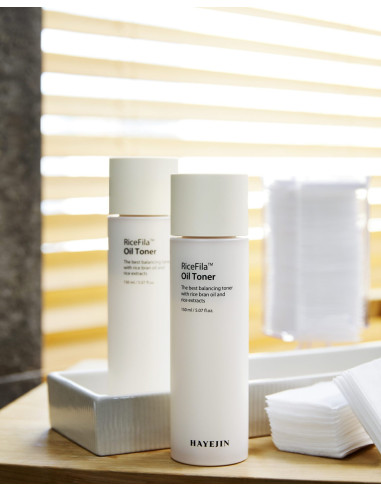 HAYEJIN RiceFila Oil Toner | Hidratación y glow facial