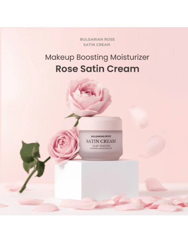 Heimish Rose Satin Cream | Crema hidratante glow