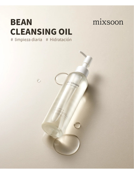 Mixsoon Bean Cleansing Oil | Aceite limpiador coreano