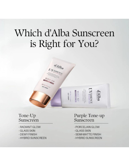 D'ALBA Waterfull Tone-Up Sun Cream SPF50+ | Protector Solar