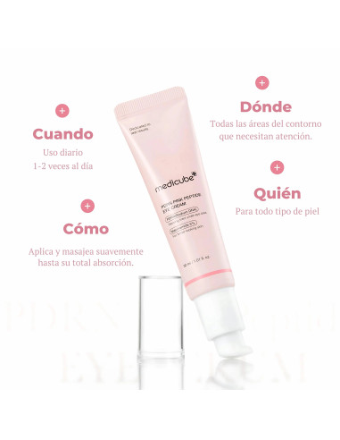 Medicube PDRN Pink Peptide Eye Cream | Contorno de Ojos